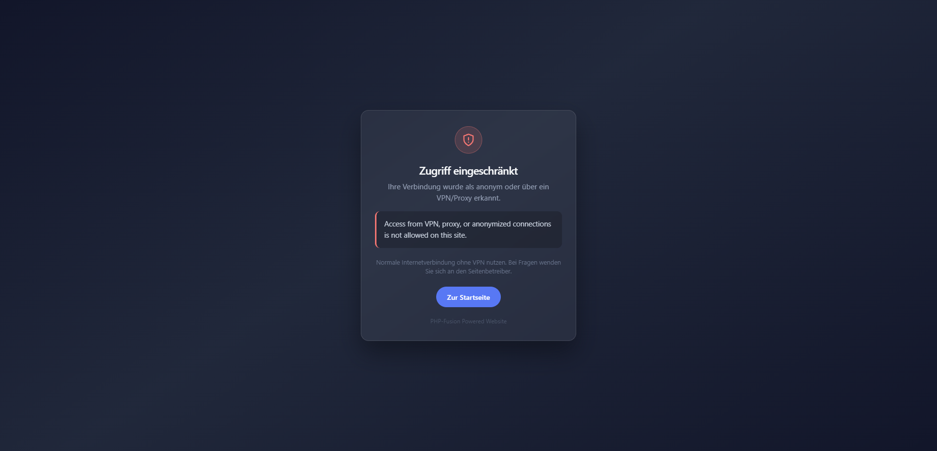 VPN Blocker Fusion 7