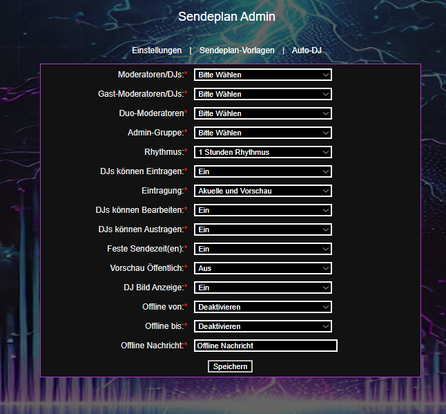 Sendeplan Fusion 7